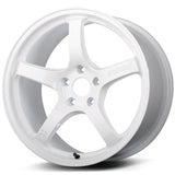 Gramlights 57CR - 18x9.5 / +38 / 5x114.3 - Ceramic Pearl White *Set of 4*