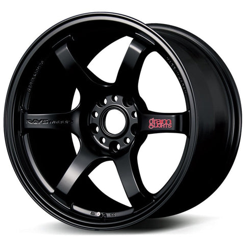 Gram Lights 57DR 17x9 +22 5x114.3 Semi Gloss Black