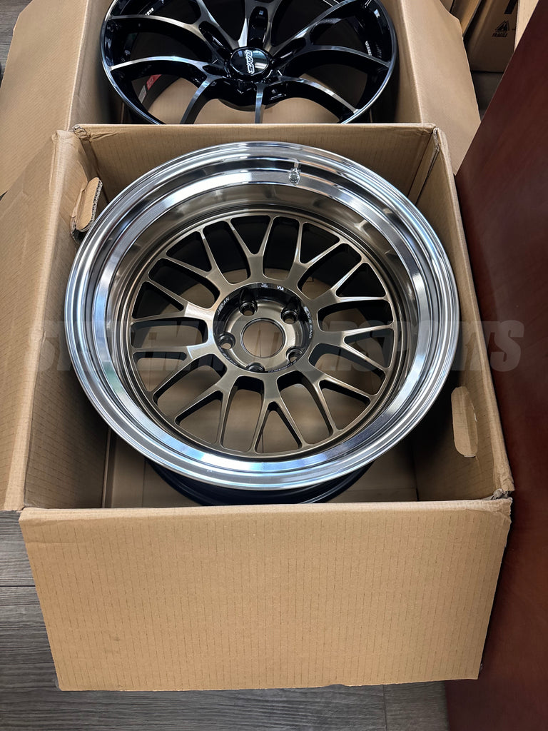 Volk Racing 21A Spec-SR - 18x10.5 / +22 / 5x120 - Shining Bronze Metal ...