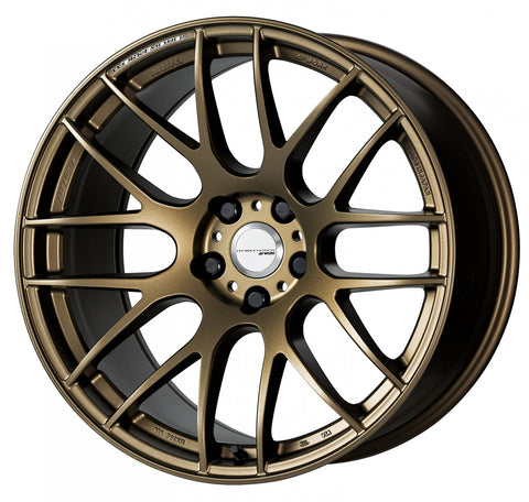 Work Emotion M8R - 19x8.5 +30 / 19x9.5 +25 / 5x114.3 - Matte Bronze *Set of 4*