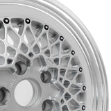 BBS E50 - 17x8 / +14 / 5x120 - Silver (E30 M3 Fitment) *Set of 4*