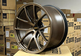 BBS RI-A - 18x9.5 +23 / 18x10.5 +25 / 5x120 - Matte Bronze (E46 M3 / E9x M3 Fitment) *Set of 4*