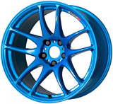 Work Emotion CR Kiwami Candy Apple Blue JDM Concave Performance Wheels