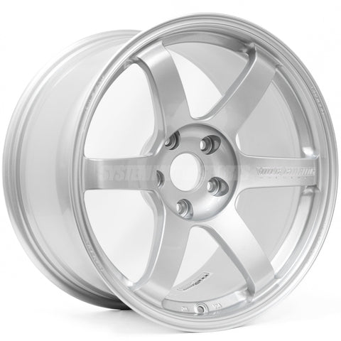 Volk Racing TE37 Saga S-Plus - 19x9.5 / +28 / 5x114.3 - Diamond Silver (Tesla Model 3/Y Fitment) *Set of 4*