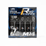 Project Kics R40 Iconix Lug Nuts & Locks - M14x1.5 (Radius/Ball Seat)