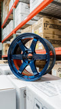 Volk Racing TE37SL - 18x10.5 / +15 / 5x114.3 - Mag Blue *Set of 4*