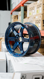 Volk Racing TE37SL - 18x10.5 / +15 / 5x114.3 - Mag Blue *Set of 4*