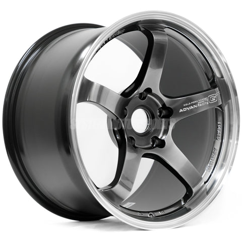 Advan Racing GT for Porsche - 19x9 / 19x12 / 5x130 - Machining & Racing Hyper Black (997 NB Fitment) *Set of 4*