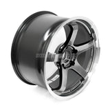 Advan Racing GT for Porsche - 19x9 / 19x11 / 5x130 - Machining & Hyper Platinum Black (Porsche 718/981 Cayman GT4 Fitment) *Set of 4*