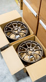 Volk Racing ZE40 Competition - 16x7 +31 / 17x8 +35 / 4x100 - Bronze Almite (Lotus Elise / Exige Fitment) *Set of 4*