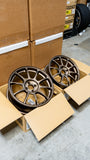 Volk Racing ZE40 Competition - 16x7 +31 / 17x8 +35 / 4x100 - Bronze Almite (Lotus Elise / Exige Fitment) *Set of 4*