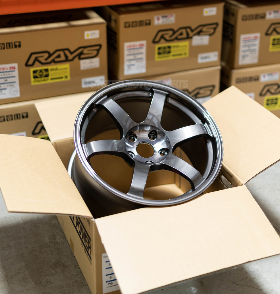 Volk Racing TE37 Saga SL 18x9.5 +45 5x100 Pressed Graphite (SET)