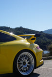 Porsche 991 991.2 GT3 Speed Yellow with BBS RT88 20x9 + 20x12 in System Motorsports Sizing