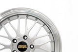 BBS LM - 19x8.5 +50 / 19x10 +45 / 5x130 - Diamond Silver w/ Diamond Cut Rim *Set of 4*