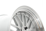 BBS LM - 19x8.5 +50 / 19x10 +45 / 5x130 - Diamond Silver w/ Diamond Cut Rim *Set of 4*