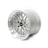 BBS LM - 19x8.5 +50 / 19x10 +45 / 5x130 - Diamond Silver w/ Diamond Cut Rim *Set of 4*