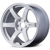 Volk Racing TE37 Saga S-Plus Dash White staggered set, 18x9.5 +38 / 18x10 +35 5x114.3, for the Toyota MK4 Supra (A80) / Mazda RX-7 (FD3S) (WVDG2X38EDW / WVDG2Y35EDW)