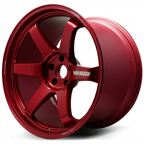 Volk Racing TE37 Ultra M-Spec - 19x10 / +30 / 5x114.3 - Red (Tesla Model 3/Y Fitment) *SET OF 4*