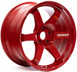 Volk Racing TE37 Ultra M-Spec - 19x10 / +30 / 5x114.3 - Red (Tesla Model 3/Y Fitment) *SET OF 4*