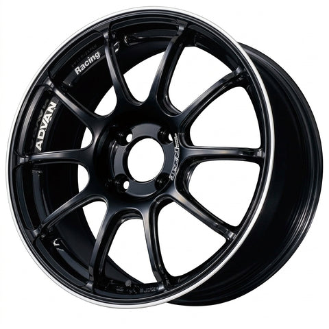 Advan Racing RZII - 18x9 / +35 / 5x114.3 - Racing Gloss Black & Ring *Set of 4*