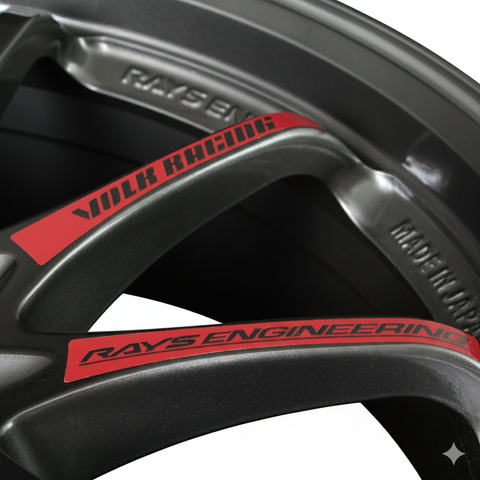 Rays Volk Racing CE28SL Replacement Decals