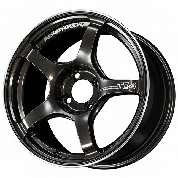 タイヤ・ホイール advan racing TC-4 bluearth rv rv03 Advan TC-4 - 15x8 / +35 / 4x100 *Set of 4* – System Motorsports