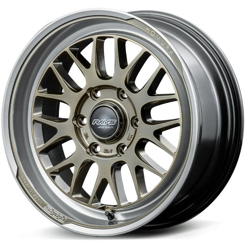 Homura 2x9L-RA - 17x8.5 / -10 / 6x139.7 - Grace Gold / Rim DMC *Set of 4*