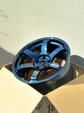 Volk Racing TE37 Saga S-Plus - 18x9.5 / +27 / 5x114.3 - Mag Blue (Tesla Model 3/Y Fitment) *SET OF 4*