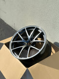 BBS RI-A - 18x9.5 +23 / 18x10.5 +22 / 5x120 - Diamond Black (E46 M3 / E9x M3 Fitment) *Set of 4*
