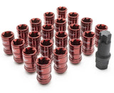 Project Kics Monolith T1/06 Lug Nuts - M12x1.5 / Red