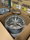 BBS RE MTSP Motorsports Aluminum, Satin White Gold + Motorsport Silver