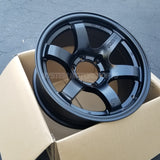 Gram Lights 57DR-X - 17x8.5 / -10 / 6x139.7 - Semigloss Black (Tacoma/4Runner Fitment) *Set of 4*