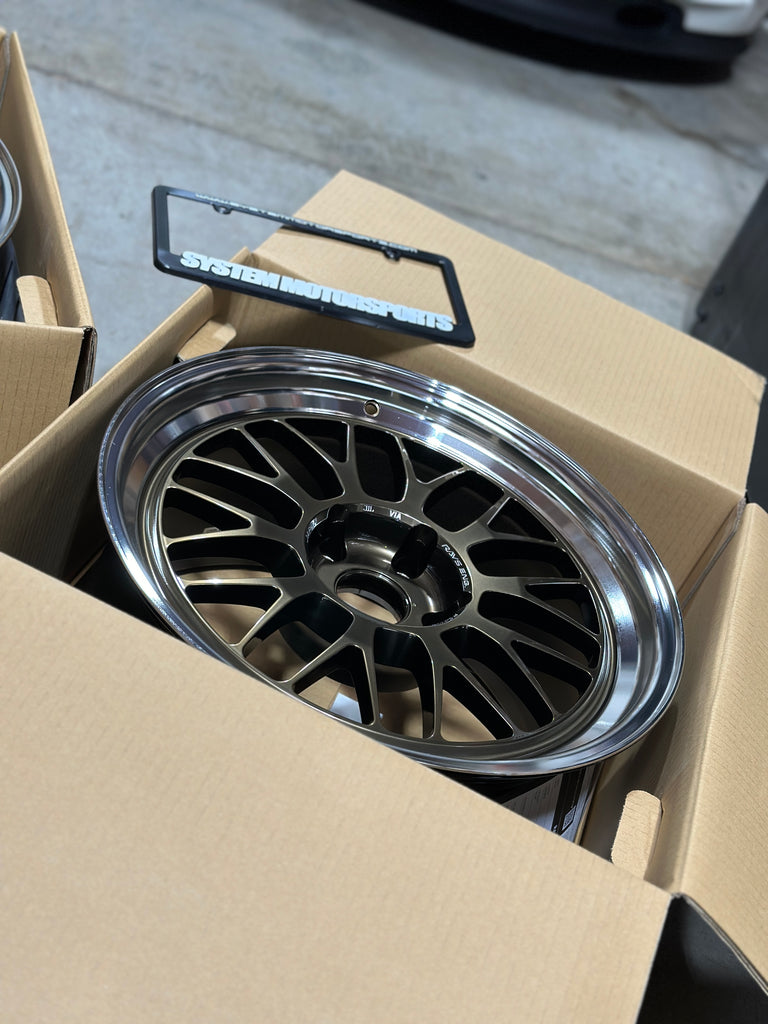 Volk Racing 21A Spec-SR - 18x9.5 +22 / 18x10.5 +22 / 5x120 - Shining B ...