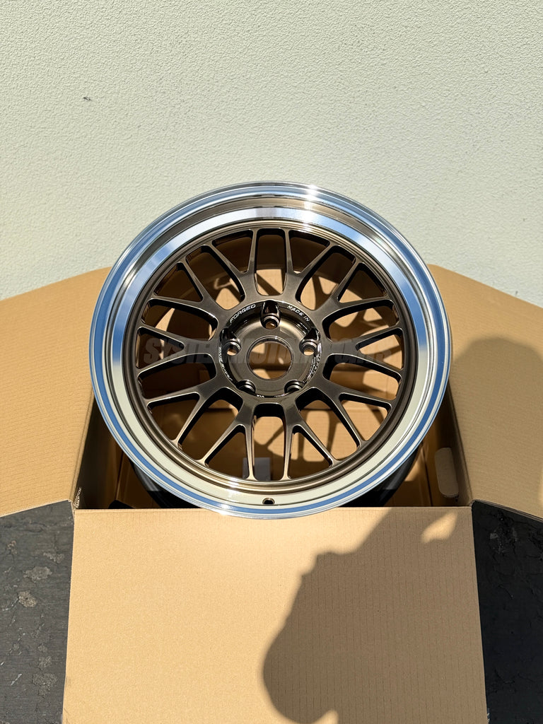 Volk Racing 21A Spec-SR - 18x9.5 / +20 / 5x114.3 - Shining Bronze Meta ...