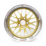 BBS E88 - 18x10 +16 / 18x11 +24 / 5x120 (Race Pocket Center) - Gold (E90 M3 / E92 M3 / E93 M3 Fitment) *Set of 4*