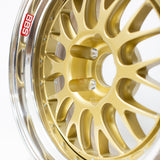 BBS E88 - 18x10.5 / 5x120 (Race Pocket Center) - Gold (E90 M3 / E92 M3 / E93 M3 / E46 M3 Fitment) *Set of 4*