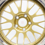 BBS E88 - 18x10 +16 / 18x11 +24 / 5x120 (Race Pocket Center) - Gold (E90 M3 / E92 M3 / E93 M3 Fitment) *Set of 4*