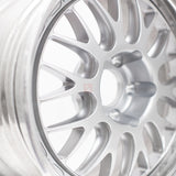 BBS E88 - 19x10 +24 / 19x11 +42 / 5x120 (Race Pocket Center) - Silver (F80 M3 / F82 M4 / F87 M2 Fitment) *Set of 4*