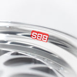 BBS E88 - 19x10 +24 / 19x11 +42 / 5x120 (Race Pocket Center) - Silver (F80 M3 / F82 M4 / F87 M2 Fitment) *Set of 4*