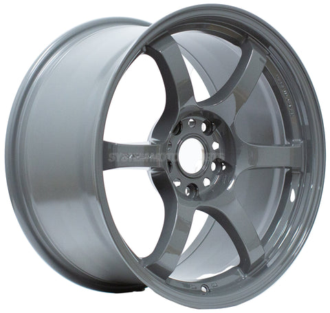 Gram Lights 57DR - 18x9.5 / +38 / 5x100 - Gloss Grey *Set of 4*