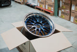 BBS LM - 20x10 / 20x11 / 5x112 - Navy Blue w/ Black Bright Diamond Cut Rim (G80 M3 / G82 M4 / G87 M2 Fitment) *Set of 4*