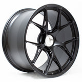 BBS FI-R EVO Satin Black Matte Black Flat Black