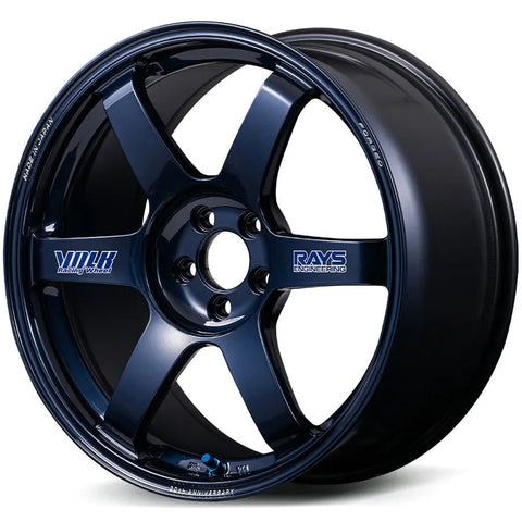 Volk Racing TE37 Saga S-Plus 30th Anniversary Mag Blue (Spoke Decals) - 15"
