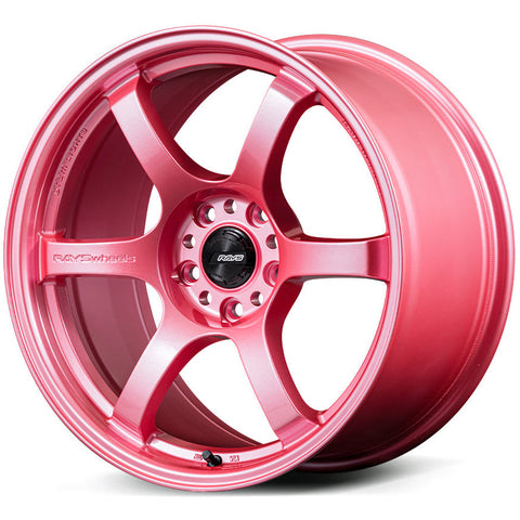 Gram Lights 57DR 18x9.5 +38 5x100 Sakura Pink