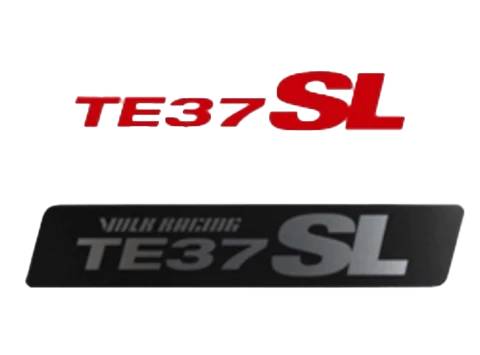 Volk Racing TE37SL Replacement Lip Sticker
