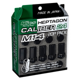 Project Kics Heptagon Caliber 24 Lug Nuts - M14x1.5