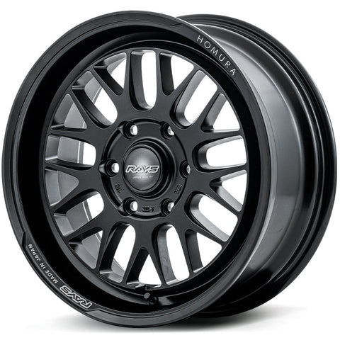 Homura 2x9L-RA - 17x8.5 / -10 / 6x139.7 - Semigloss Black *Set of 4*
