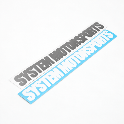System Motorsports Die-Cut Sticker - v2 Edition