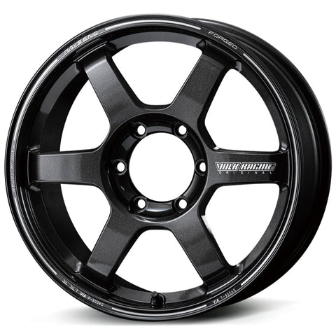 Volk Racing TE37 Large PCD Progressive Model II - 18x8.5 / +44 / 6x139.7 - Diamond Dark Gunmetal (Land Cruiser Fitment) *Set of 4*