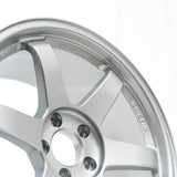 Volk Racing TE37SL - 18x10.5 / +22 / 5x114.3 - Diamond Silver (Aggressive Evo X Fitment) *Set of 4*